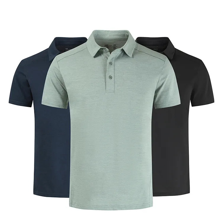 Cotton Breathable Blank Polo T Shirt Made In Bangladesh
