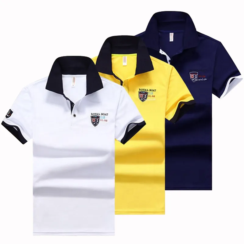 Custom Embroidery Logo Plain Golf Shirt Made In Bangladesh