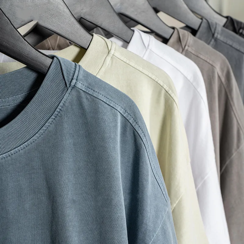 Mens Summer Short Sleeve Blank T Shirt Manufacture